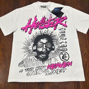 Hellstar studio t shirt white